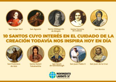 10 santos nos inspiran al cuidado de la creación