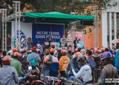 ‘Our oil-free earth campaign’ in DRC