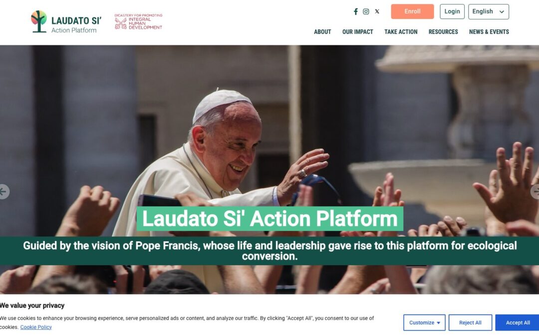 Um novo capítulo para a Plataforma de Ação Laudato Si’