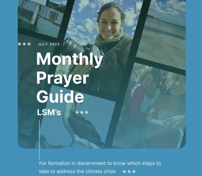 Guia Mensal de Oração  – Julho 2025 – Pela formação no discernimento, para que saibamos que passos dar para enfrentar a crise climática