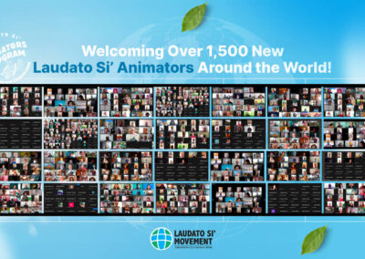 Welcoming Over 1,500 New Laudato Si’ Animators Around the World!