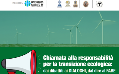 Da Assisi lanciata la “Chiamata alla responsabilità per la transizione ecologica.  Dai dibattiti ai dialoghi, dal dire al fare”