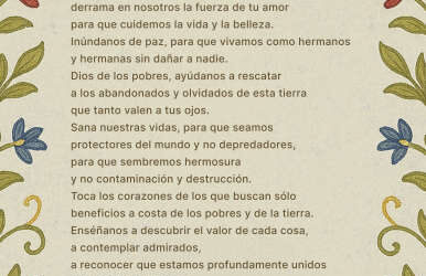 Prayer card: Prayer for our Earth