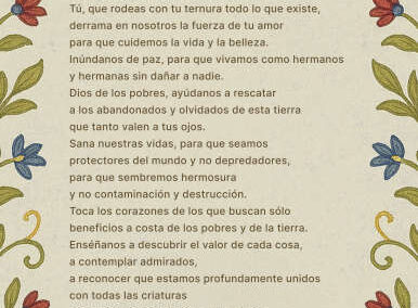 Prayer card: Prayer for our Earth