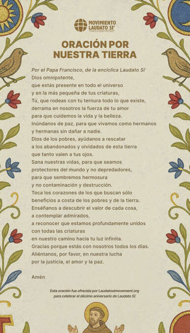 Prayer card: Prayer for our Earth