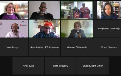 Interfaith Liturgy on Global Inequality Webinar