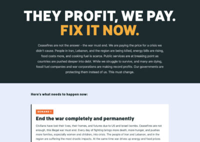 La pace non è un’opzione: il nostro impegno come Movimento Laudato Si’