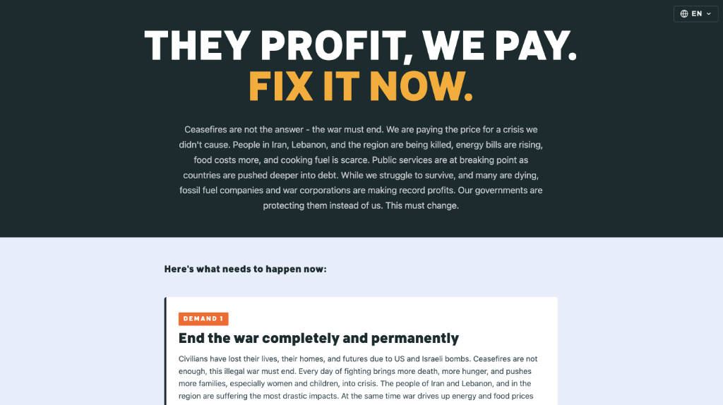 A paz não é opcional: nosso compromisso como Movimento Laudato Si’