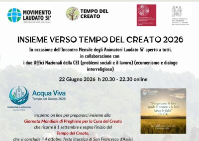 Insieme verso Tempo del Creato 2026!